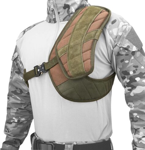 RAM'S LAND Padded Shooting Recoil Pad Shotgun Recoil Shield Adjustable Shoulder Protector for Range Hunting in Saudi Arabia