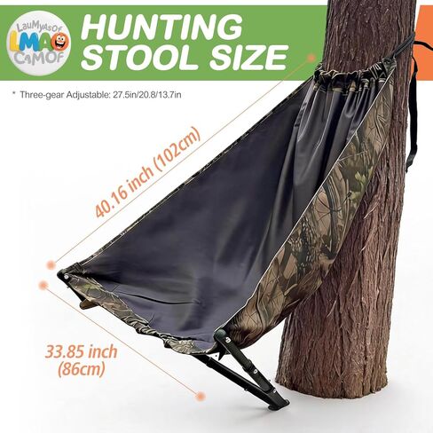 Portable Hunting Chair, Low Down Hunting seat, Turkey Hunting Gear, Hammock Chair for Deer, Hunting Essentials in Saudi Arabia