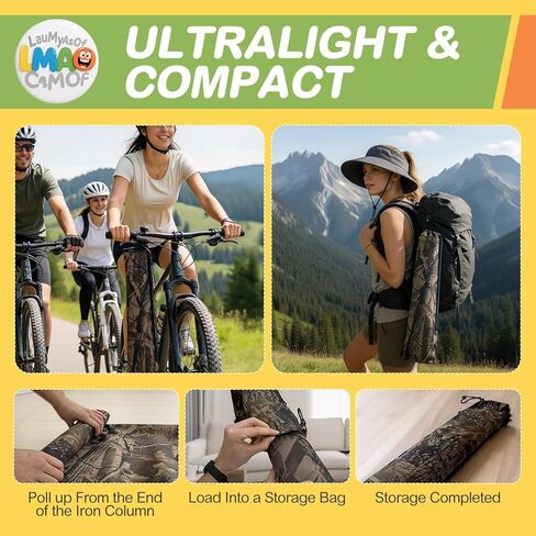 Portable Hunting Chair, Low Down Hunting seat, Turkey Hunting Gear, Hammock Chair for Deer, Hunting Essentials in Saudi Arabia