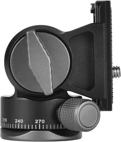 رأس Aziak Equipment Vantage Pan Head - رأس حامل ثلاثي الأرجل خفيف الوزن ومتين للزجاج السلس والتسجيل من حامل ثلاثي الأرجل. in Kuwait