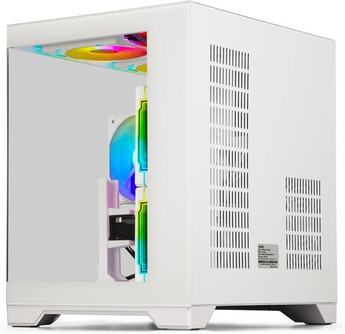 Gaming PC Desktop Computer - Ryzen 5 5500, Radeon RX 6500XT 4GB, 16GB DDR4 RAM, 512GB NVME SSD, Prebuilt Tower for 1080P Gaming, Streaming, School & Home Office (White) in Kuwait