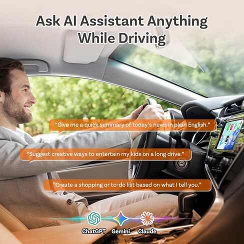 Ottocast Mini Core 2026، محول CarPlay اللاسلكي 2 في 1 ومحول Android Auto - التبديل التلقائي، التوصيل والتشغيل، WiFi 6، إعادة الاتصال السريع، صغير ومستقر in Saudi Arabia