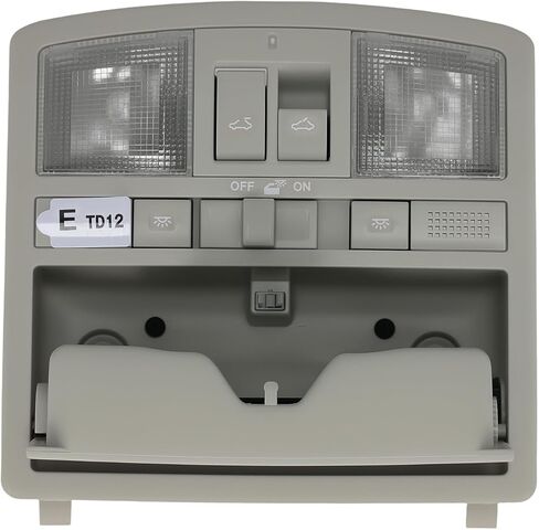 Overhead Console Reading Light compatible for Mazda 2009-2013 GS4C-69-970D-75 Yellow ABS in Saudi Arabia