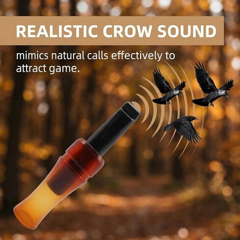 Crow Call,Crow Calls,Crow Caller To Attract Crows,Realistic Sound Crow Caller,Crow Caller,Crow Whistle,Imitation Crow Bird Whistle,Hunting Decoy Caller Game Decoying For Newcomers Ideal Gift NEW in Saudi Arabia