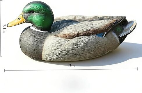 Premium Duck Decoys, Realistic Plastic Hunting Set – Lifelike Waterfowl Decoys for Effective Hunting & Garden Decor, Durable & Easy to Carry in Saudi Arabia