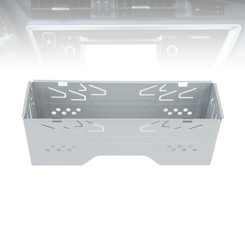 Universal ISO 1DIN Car Stereo Radio Installation Cage Metal Mounting Bracket Holder for Single Din Stereo Systems 178mm x 50mm x 68mm in Saudi Arabia