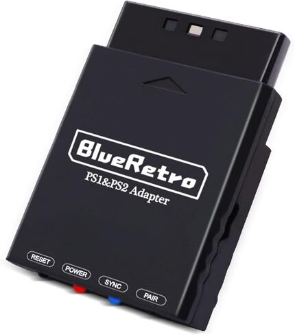 BITFUNX BlueRetro PS2/PS1/PS One Wireless Controller Adapter - Support Firmware Upgrade, Dual-Mode BT, Keymap Configuration, Compatible with PS3/PS4/PS5,Series X/S,Switch Pro Bluetooth Controllers in Saudi Arabia