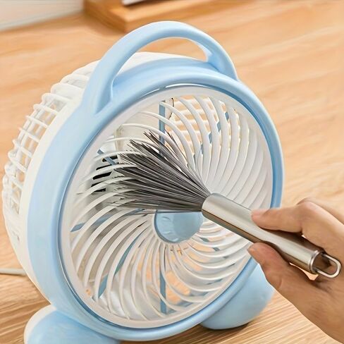 Multi-Function Long Handle Cleaning Brush – Stainless Steel with Solid Grip, Hanging Design for Bathroom, Kitchen & Furniture Cleaning in Saudi Arabia