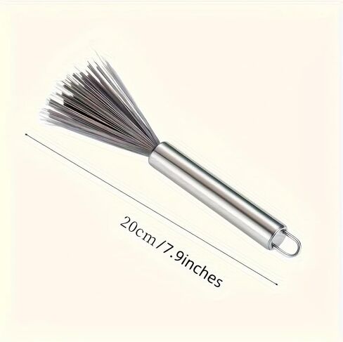 Multi-Function Long Handle Cleaning Brush – Stainless Steel with Solid Grip, Hanging Design for Bathroom, Kitchen & Furniture Cleaning in Saudi Arabia