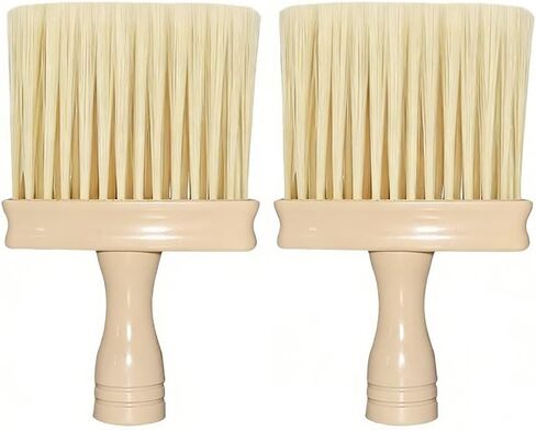 2Pcs Plastic Multi-Purpose Cleaning Brush, Durable Bristles Easy-Grip Household Scrub Brush for Kitchen, Window, Desk, Bathroom & Hotel in Saudi Arabia