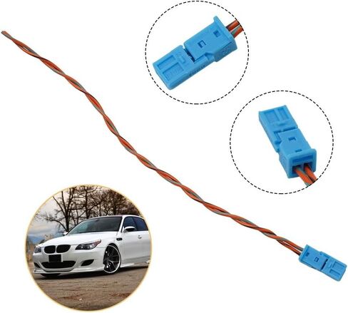 Tweeter Dashboard Speaker Wire Cable For BMW E60 E61 E63 E66 E70 E85 Z4 E90 E91 F32 F30 F10 F20 Blue Plastic Connector in Saudi Arabia