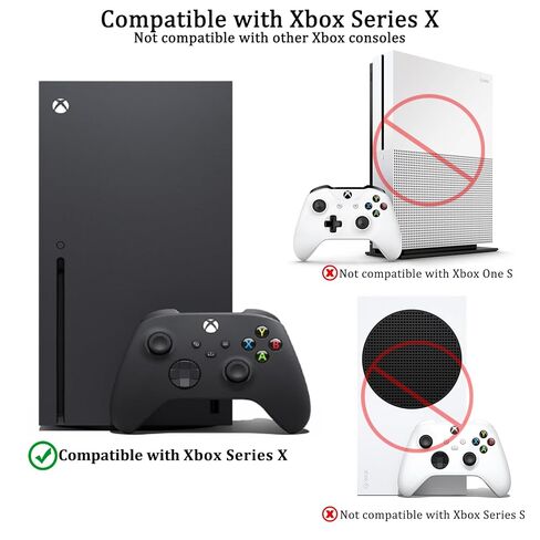 مجموعة أدوات التثبيت على الحائط من GETYEA لأجهزة Xbox Series X-Steel حامل رف تثبيت على الحائط مع 3 حاملات تحكم قابلة للفصل - قم بتخزين وحدة التحكم Xbox X الخاصة بك بأمان بالقرب من التلفزيون أو خلفه in Kuwait