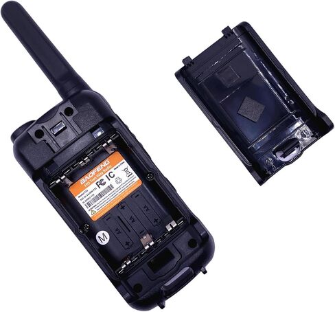 2pcs/Pack Handheld Walkie Talkies with Acoustic Tube Headset, 22 FRS Channels, Weather Alert, LED Flashlight, Long Range Two Way Radios for Hiking Camping Equipment, Portable Radio Station for Kids in Saudi Arabia