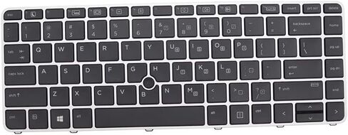 New Replacement Keyboard for HP Elitebook 840 G3 G4 745 G3 G4 Zbook 14u G4 Keyboard 836308-001 821177-001 819877-001 6037B0113901 Backlit US in Saudi Arabia