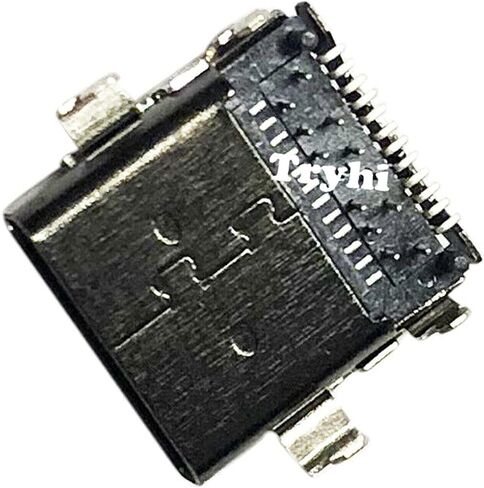 تيار مستمر في الطاقة جاك بديل لديل انسبايرون 7306 13 7306 2 في 1 كمبيوتر محمول USB نوع C شحن ميناء موصل مقبس جديد in Saudi Arabia
