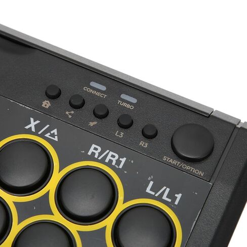 Lazimin Arcade Fight Stick، وحدة تحكم ألعاب سلكية USB، وحدة تحكم قتالية أركيد قديمة، التوصيل والتشغيل، دعم وظيفة Turbo، تنطبق على PS3، PS4، للتبديل، الكمبيوتر الشخصي in Saudi Arabia