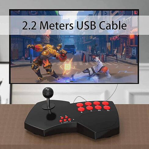 عصا تحكم دويو أركيد، عصا تحكم متعددة الوظائف للتبديل/PC Xinput/PC DirectInput/PS3/TV Android/Raspberry Pi/NeoGeo... in Saudi Arabia