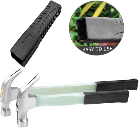 8pcs Rubberized Hammer Handle Case Skid Handle Grip Wraps and Comfortable Grip Sleeves in Saudi Arabia