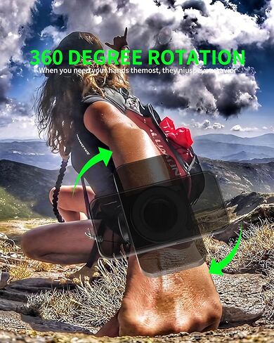 Running Phone Armband&Wristband Holder, Upgraded N52 Magnetic Telescopic Anti-Drop Lanyard, 360° Rotatable Strap for iPhone Samsung Android in Saudi Arabia