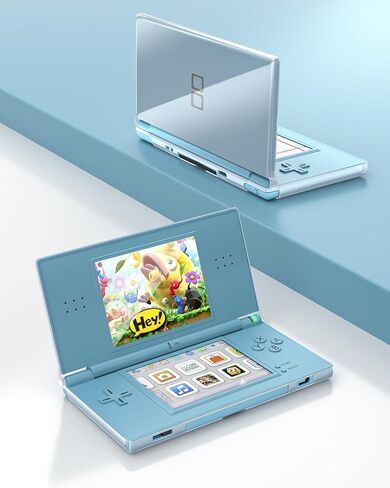 Clear Protective Case for Nintendo DS Lite – PC Hard Shell Cover with Dual Screen Protectors & Installation Kit – All-in-One Protection Set, Designed for DS Lite Only – Not Tempered Glass Films in Saudi Arabia