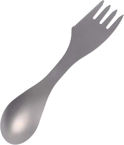 Titanium Spork 3in1 for Camping, Hiking, Fishing and Any Outdoor Activities in Saudi Arabia