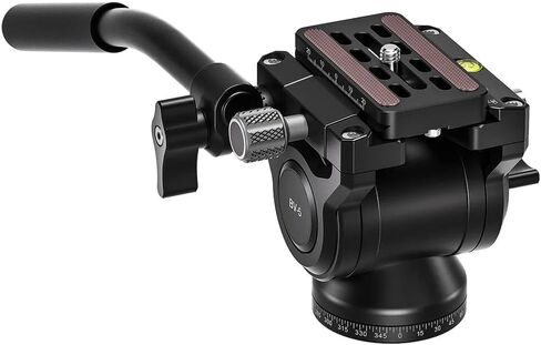 رأس سائل Leofoto Mini مع مقبض قصير ، نمط Arca Swiss ، 360 Parning ، 6061-T6 الألومنيوم ، حمولة 4 كجم كحد أقصى ، قطر قاعدة 50 مم (BV-5B) in Kuwait
