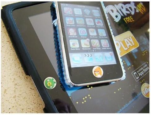 Home Button Sticker for iphone/ipad/itouch, Star, 6 Stickers by Vigorgift in Saudi Arabia
