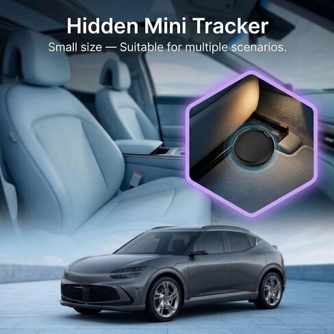 2 حزمة جهاز تعقب GPS للمركبات بدون اشتراك جهاز تعقب السيارة يعمل مع Apple Find My (iOS فقط) أجهزة تتبع مخفية للتتبع العالمي للسيارات، مكتشف بلوتوث مع إنذار عالٍ لأمتعة السيارة والدراجة والكلاب in Saudi Arabia