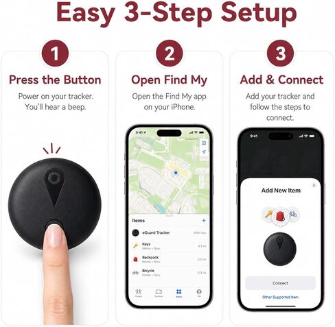 GPS Tracker for Vehicles, Portable Real Time Magnetic GPS Tracking Device, Car Tracker with Global Coverage, Vehicle Tracker for Cars, Trucks, Kids, Dogs, Luggage, No Monthly Fee（Black） in Saudi Arabia