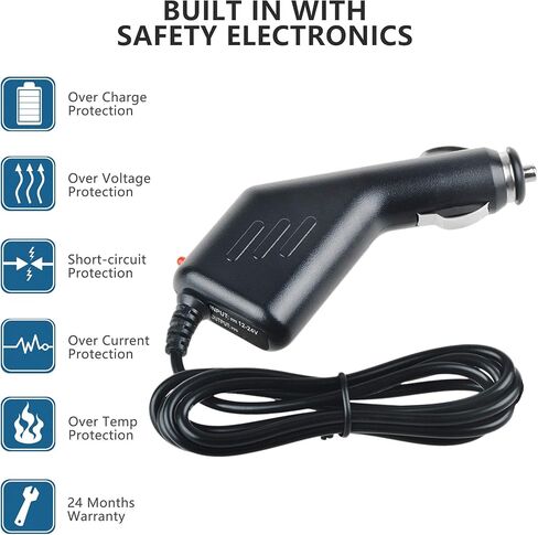 Car 9V DC Adapter Replacement for Radio Shack PRO-106 PRO-164 Cat. No. 20-106 RadioShack PRO106 PRO164 Trunking Handheld Radio Scanner 12 Volt to 9VDC DC9V 9.0V Auto Vehicle Power Supply in Saudi Arabia