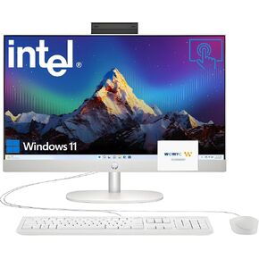 كمبيوتر مكتبي HP 24 مقاس 23.8 بوصة يعمل باللمس FHD الكل في واحد للمكتب، أحدث وحدة المعالجة المركزية Intel Octa-Core من الجيل الثالث عشر (Beats i5-6360U)، ذاكرة الوصول العشوائي 16 جيجابايت، 512 جيجابايت PCIe SSD، HDMI، Wi-Fi، Bluetooth، Business AIO، Windo in Saudi Arabia