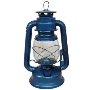 V & O Camping Lantern 35 Hr Burns Kerosene, Lamp Oil 12 In. Blue in Saudi Arabia