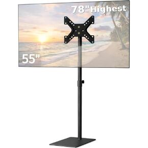 Japard Extra Tall TV Monitor Floor Stand 19-55 inch VESA 75x75 200x200 Max in Saudi Arabia