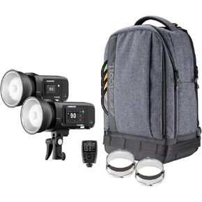 Westcott FJ Wireless 2-Light Portable Portrait Flash Kit with FJ-X3 Wireless Trigger for Sony Cameras in Kuwait