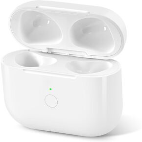 Wireless Charging Case Replacement Compatible with AirPod 4th Generation, Air Pod 4 Charger Case to USB-C Without Earbuds，White in Kuwait