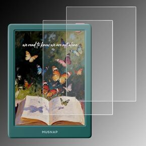 واقي شاشة مضاد للوهج للقارئ الإلكتروني Musnap Neo C/Neo، مضاد لبصمات الأصابع، مقاوم للخدش، ملمس ورقي، طبقة ناعمة غير لامعة من PET، عبوتان (غير لامع) in Kuwait