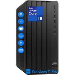 HP Pro Tower Business Desktop, Intel i5-13500 (14-Core), 32GB RAM, 1TB PCIe SSD, UHD Graphics 770, Wi-Fi 6, Bluetooth 5.3, Dual Monitor Support, Windows 11 Pro in Kuwait