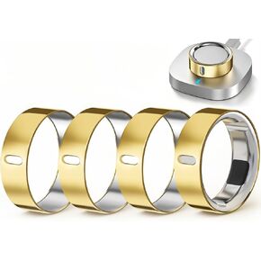 4 قطع من أغطية الحلقات المطورة المتوافقة مع Oura Ring Gen 4/Gen 3، ملحقات حماية مضادة للخدش من مادة TPU لسترة غطاء حلقة Oura للنساء والرجال، مقاس 8 (ليست لـ Oura Ring 4 سيراميك) in Kuwait