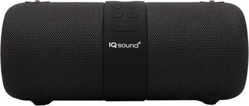 مكبر صوت بلوتوث محمول Supersonic IQ Sound IQ-2323BT مقاس 2 × 3 بوصات مزود بتقنية TWS والتحكم الصوتي وصوت واضح وأضواء RGB ومقاومة للماء وراديو FM ومدخلات USB/AUX - مثالي لأي حدث in Saudi Arabia