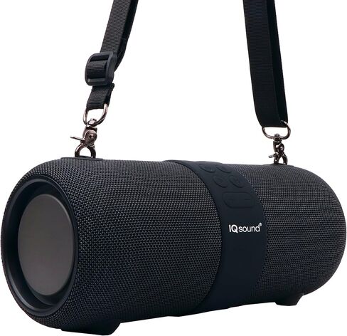 مكبر صوت بلوتوث محمول Supersonic IQ Sound IQ-2323BT مقاس 2 × 3 بوصات مزود بتقنية TWS والتحكم الصوتي وصوت واضح وأضواء RGB ومقاومة للماء وراديو FM ومدخلات USB/AUX - مثالي لأي حدث in Saudi Arabia