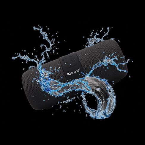 مكبر صوت بلوتوث محمول Supersonic IQ Sound IQ-2323BT مقاس 2 × 3 بوصات مزود بتقنية TWS والتحكم الصوتي وصوت واضح وأضواء RGB ومقاومة للماء وراديو FM ومدخلات USB/AUX - مثالي لأي حدث in Saudi Arabia