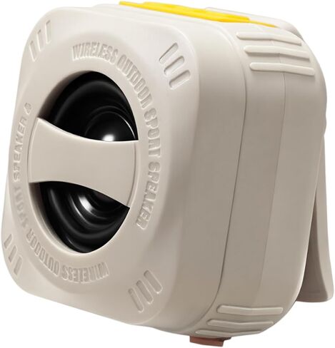 Wearable Clip on Bluetooth Speaker: Outdoor Enthusiasts Gardeners Landscapers IP56 Waterproof&10H Battery for Yard Work Garden Farm - Rugged Wearable Device in Saudi Arabia