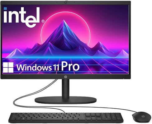 كمبيوتر مكتبي HP 2025 الكل في واحد بدقة FHD مقاس 22 بوصة • الإصدار الجديد للاستخدام اليومي • أحدث وحدة معالجة مركزية Intel رباعية النواة من الجيل الثالث عشر • ذاكرة DDR5 بسعة 16 جيجابايت • وحدة تخزين بسعة 128 جيجابايت • HDMI • Type-C • Wi-Fi • كاميرا ويب  in Saudi Arabia