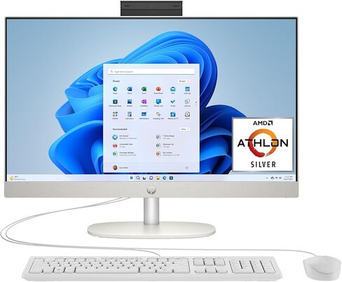 كمبيوتر مكتبي HP الكل في واحد بشاشة تعمل باللمس مقاس 27 بوصة (2026)، AMD Ryzen AI 7 350 (50 NPU Tops)، جهاز Copilot+ PC، ذاكرة الوصول العشوائي DDR5 سعة 32 جيجابايت، SSD 2 تيرابايت، شاشة FHD IPS Micro-Edge، Windows 11 Pro، Wi-Fi 6، لوحة مفاتيح وماوس لاسلكي in Saudi Arabia