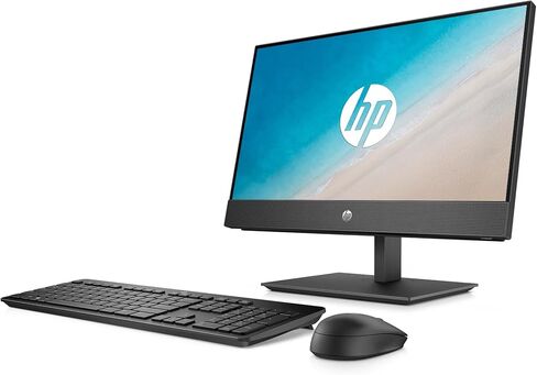 كمبيوتر مكتبي HP ProOne 600 G5 الكل في واحد، 21.5 بوصة FHD (1920 × 1080) كمبيوتر شخصي، Intel Core i5-9400 6-Core، ذاكرة الوصول العشوائي DDR4 سعة 8 جيجابايت، SSD 256 جيجابايت، DisplayPort، لوحة مفاتيح وماوس سلكية، WiFi، Windows 11 Pro (متجدد) in Kuwait