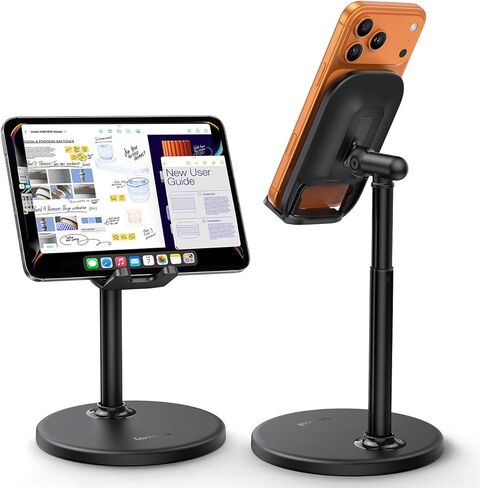 Lamicall Cell Phone Stand for Desk - [Height Angle] Adjustable Phone Holder in Saudi Arabia