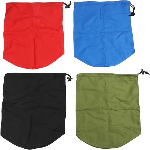 Ultralight Drawstring Stuff Sack Storage Bag, 400T Nylon Compression Pouch for Sleeping Bag Down Jacket, Outdoor Camping Hiking Travel Gear, 4-Pack(set3 5L) in Saudi Arabia
