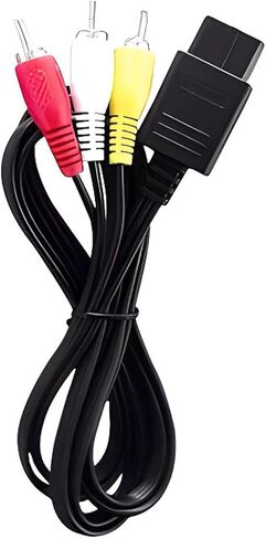 كابل AV، سلك فيديو مركب، غرفة ألعاب الألعاب، استبدل سلك AV لـ NGC Sfn6 in Kuwait