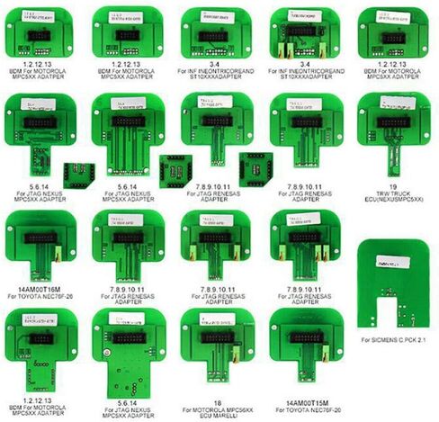 22Pcs Bdm Adapter for Kess Ktag Dimsport Bdm Probe Adapter Kit in Saudi Arabia