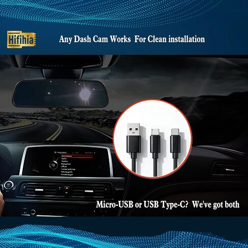 14-Pin Type Dash Cam Power Adapter Compatible with Toyota 2005-2015 Tacoma 2nd Gen, Tundra, Avalon, FJ Cruiser, Sequoia & Lexus GX460. Connects to Rearview Mirror Plug & Play. in Saudi Arabia